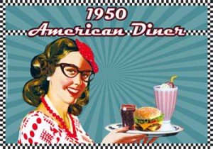 1950-american-diner logo franchising